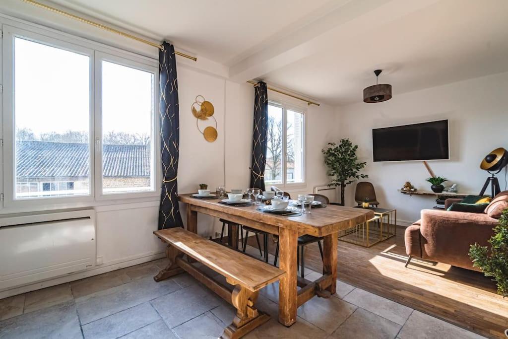 La "Taniere" Pour 6 Personnes Apartment Isles-sur-Suippe Luaran gambar